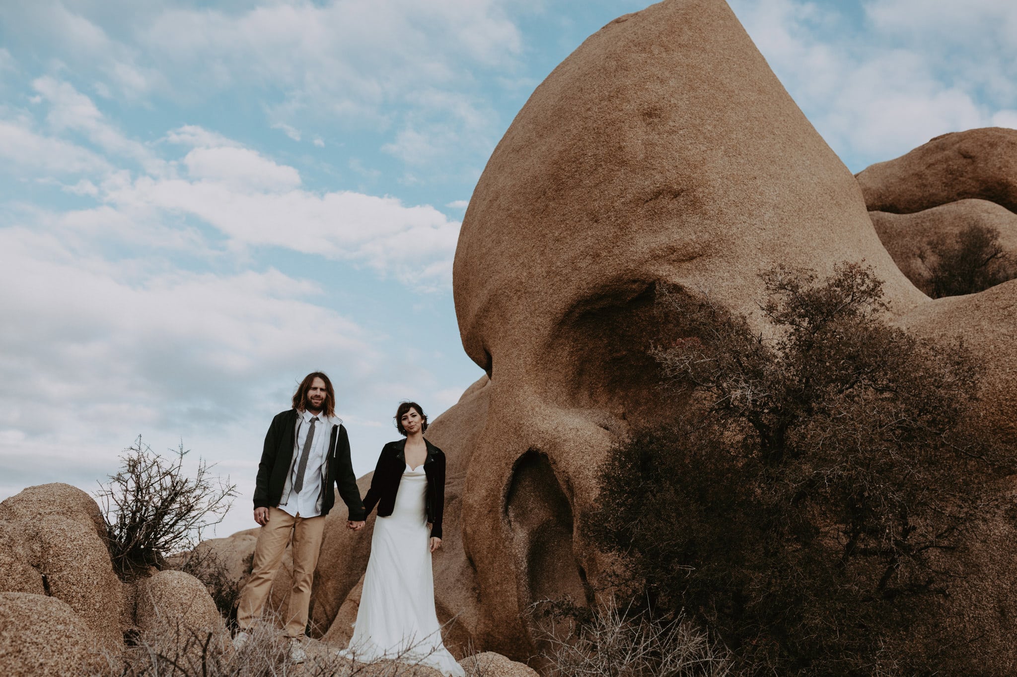 Joshua Tree Elopement Skull Rock Marcela Pulido Portland Wedding Photographer